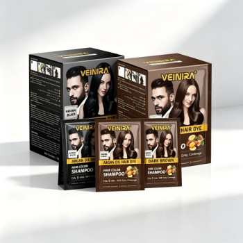VEINIRA Argan Oil Sachet Hair Color Shampoo