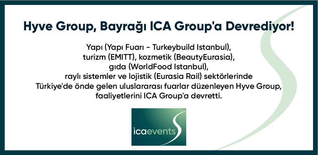 Hyve Group, Bayrağı ICA Group`a Devrediyor